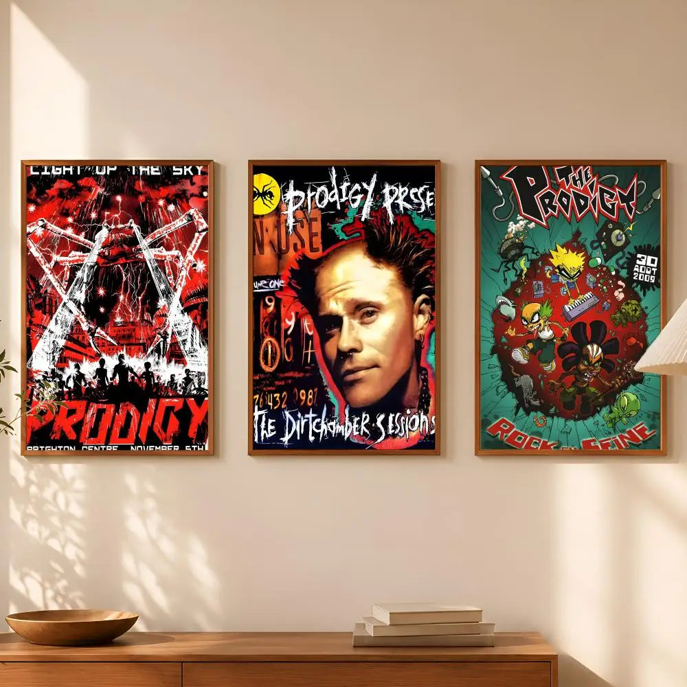The Prodigy HD PVC Wall Poster – Self-Stick Home Decor Wall Art Poster Axl