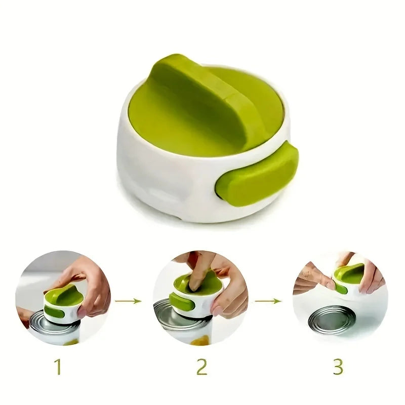 Portable Manual Can Opener – Adjustable Anti-Slip Stainless Steel Manual Can Opener Axl