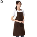 KITPIPI Unisex Waterproof Adjustable Sleeveless Chef Apron Sleeveless Apron Axl D