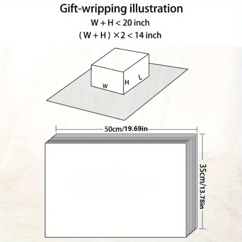 50 Pcs Tulip Gift Wrapping Paper Set – DIY Crafts & Occasions Gift Wrapping Paper Axl