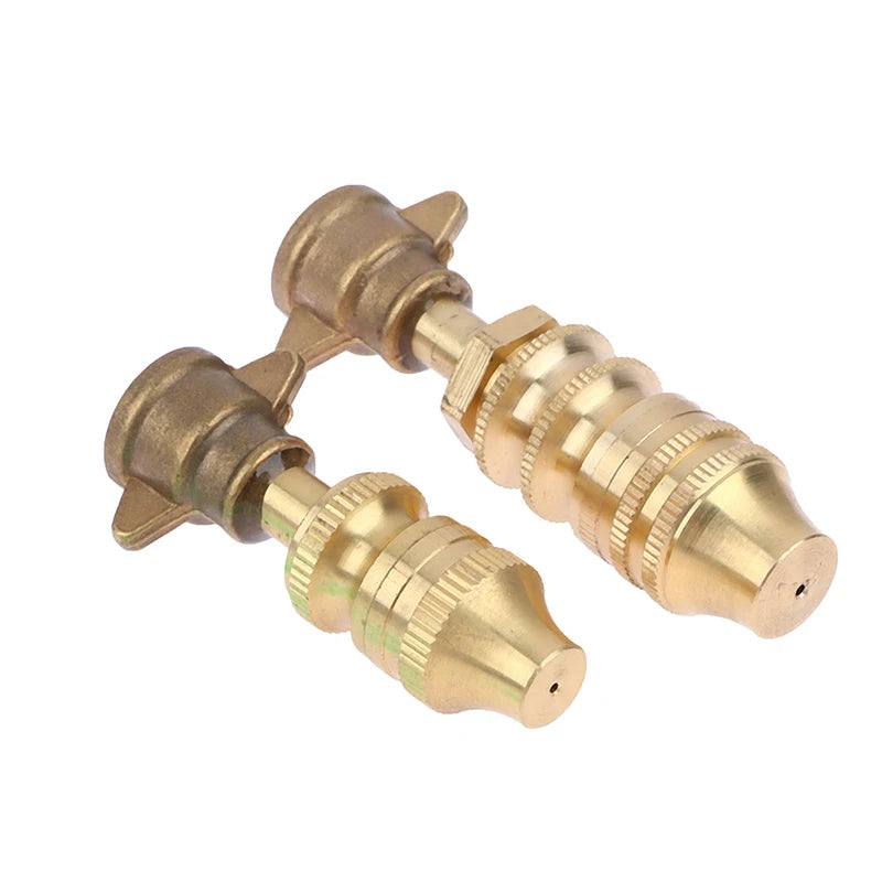 Brass Adjustable Garden Spray Nozzle – Jet & Mist Sprayer Garden Spray Nozzle Axl