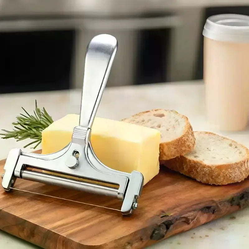Adjustable Stainless Steel Cheese Slicer & Butter Cutter Cheese Slicer Axl