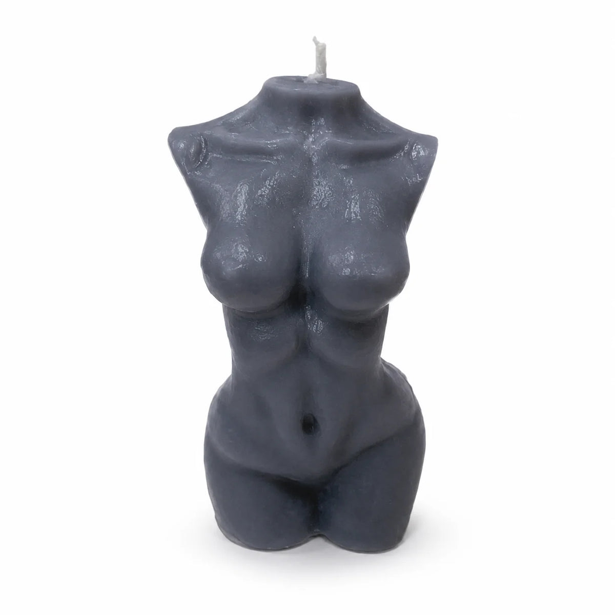 Female Body Sculpture Soy Wax Scented Candle | Artistic Home Decor Sculpture Candle Axl DARK GRAY