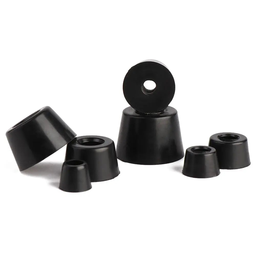 10-Pack Tapered Rubber Furniture Feet – Non-Slip Floor Pads Furniture Feet Pads Axl