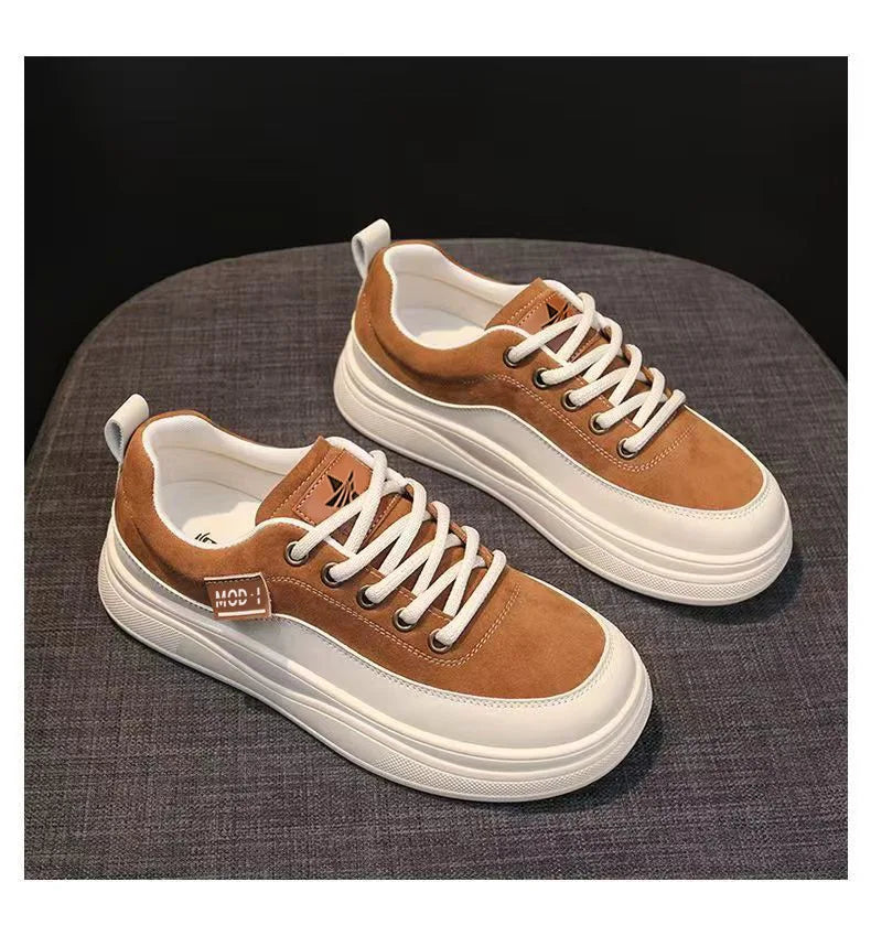 Women's White Platform Sneakers – Soft Cloud Sole Casual Shoes Women's Platform Sneakers Axl