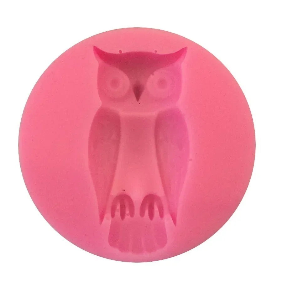 Halloween Silicone Molds – Pumpkin, Bat, Owl & Spider Shapes Silicone Baking Mold Axl owl