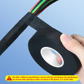 Automotive Wire Harness Cloth Tape – High Temp Cable Wrap Wire Harness Tape Axl Black 10M 9mm