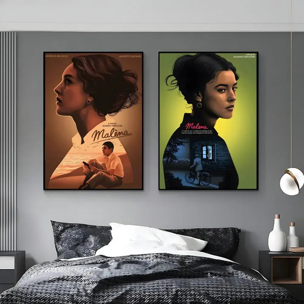 Malena Movie Poster – HD Waterproof Wall Art Print Movie Wall Poster Axl