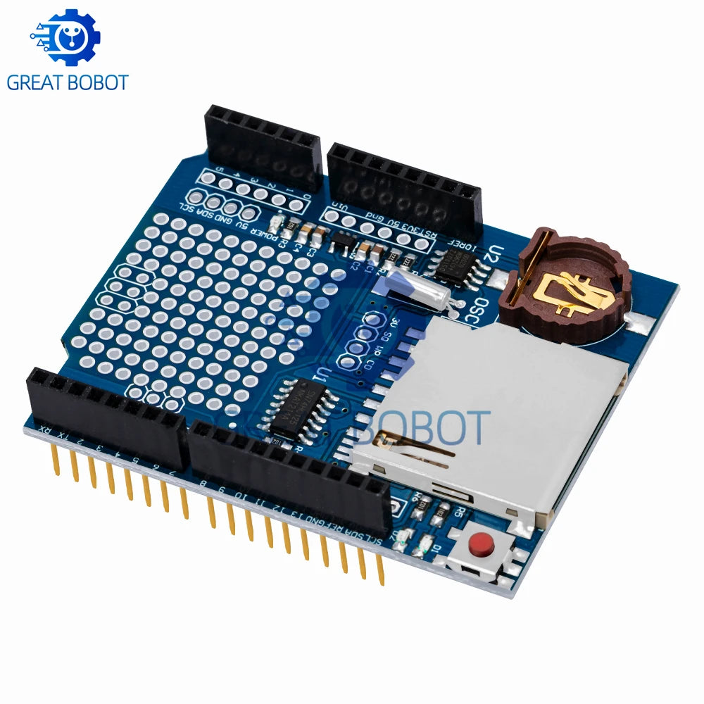 XD-05 Data Logger Shield V1.0 for Arduino UNO – SD Card Module Arduino Logger Shield Axl