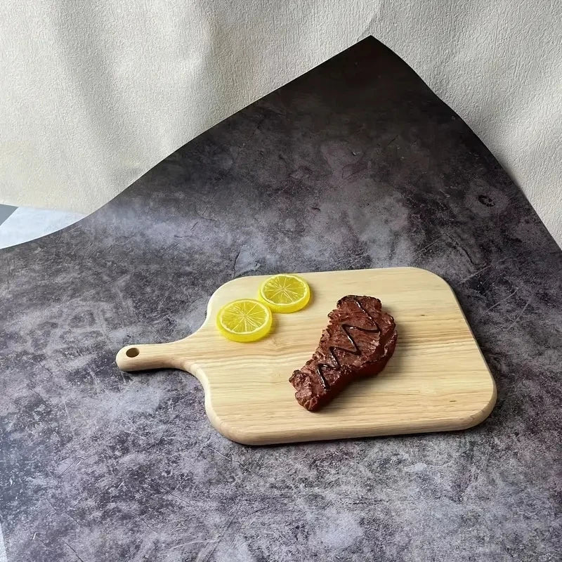 Wooden Cutting Board with Handle – Charcuterie & Cheese Board Wooden Cutting Board Axl