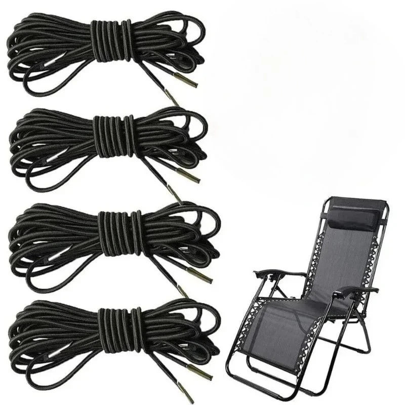 Sun Lounger & Reclining Chair Elastic Cord Rope Repair Kit Furniture Repair Kit Axl