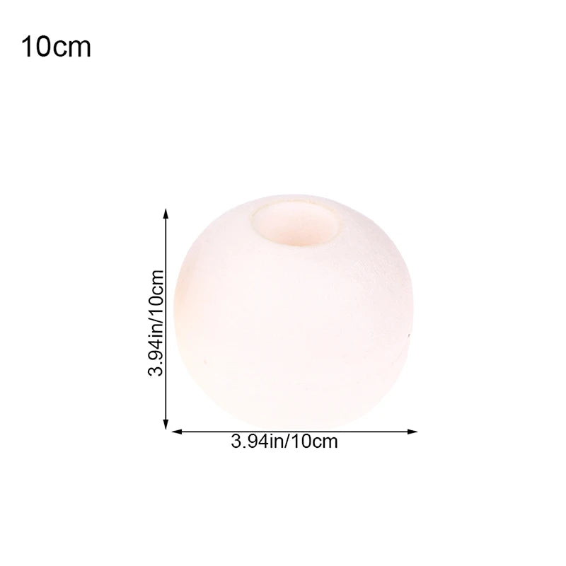 Round PVC Foam Buoy Float – Kayak, Boat & Crab Pot Marker Marine Buoy Float Axl 10cm White