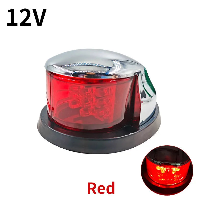 SU304 Marine LED Navigation Light 12V 24V | IP67 Boat Bow Light Marine Navigation Light Axl 12V RED