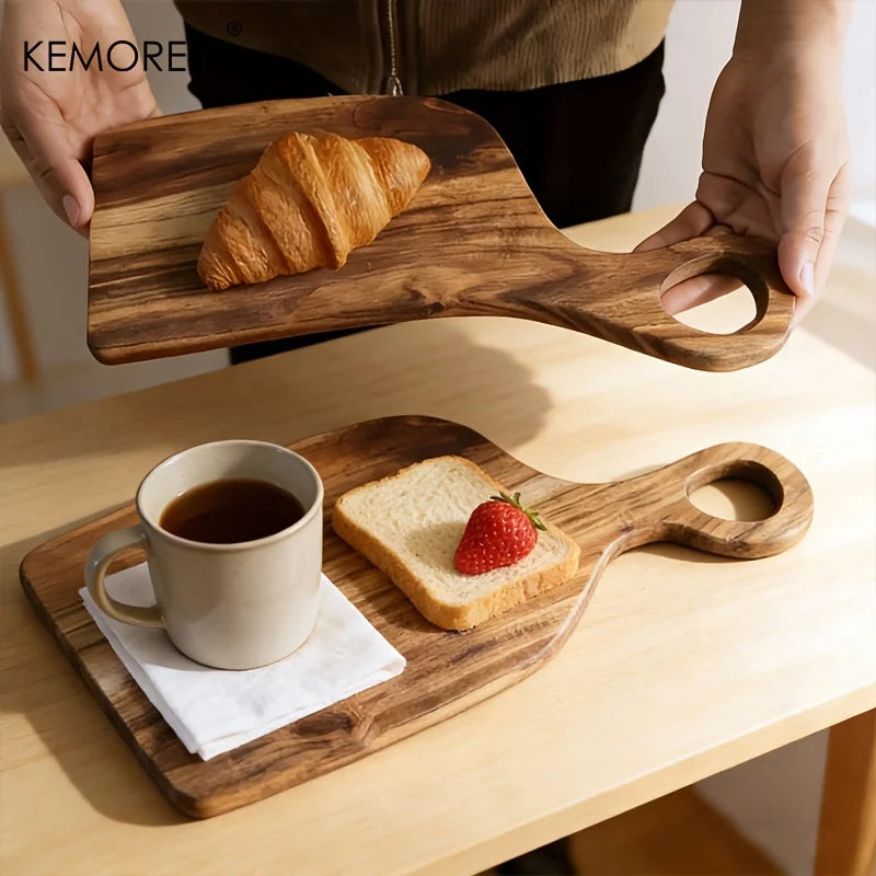 Handmade Acacia Wood Cutting Board Set | FCM Certified Wood Cutting Board Axl