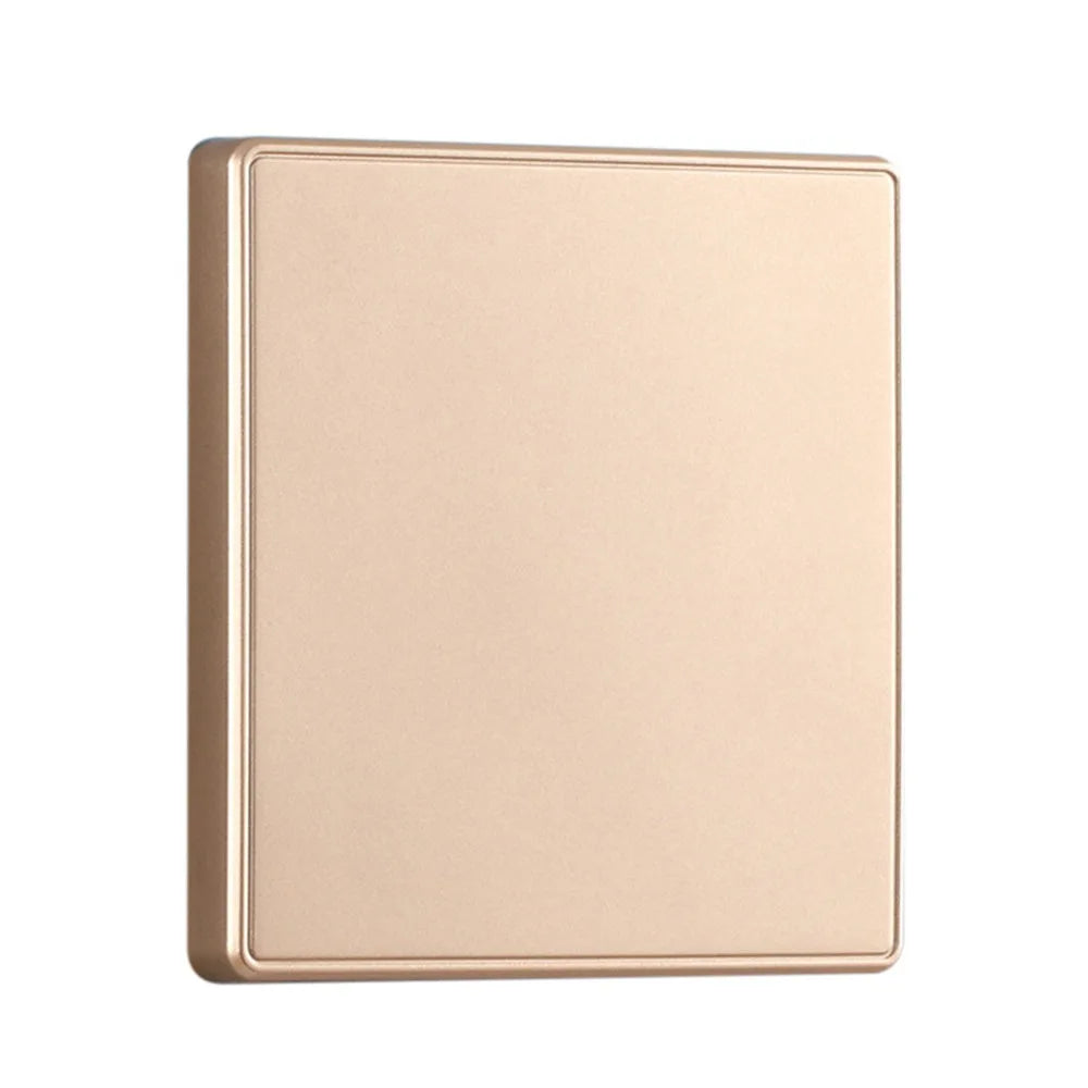 86 Type Wall Hole Cover Plate – Switch & Socket Decor Panel Wall Cover Plate Axl Gold