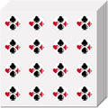 128-Piece Casino Theme Round Dot Stickers – Waterproof Decals Craft Sticker Decals Axl AECH04-17875