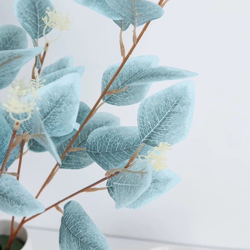 Artificial Eucalyptus Branch Fake Plant Stem for Home Decor Artificial Plant Stem Axl