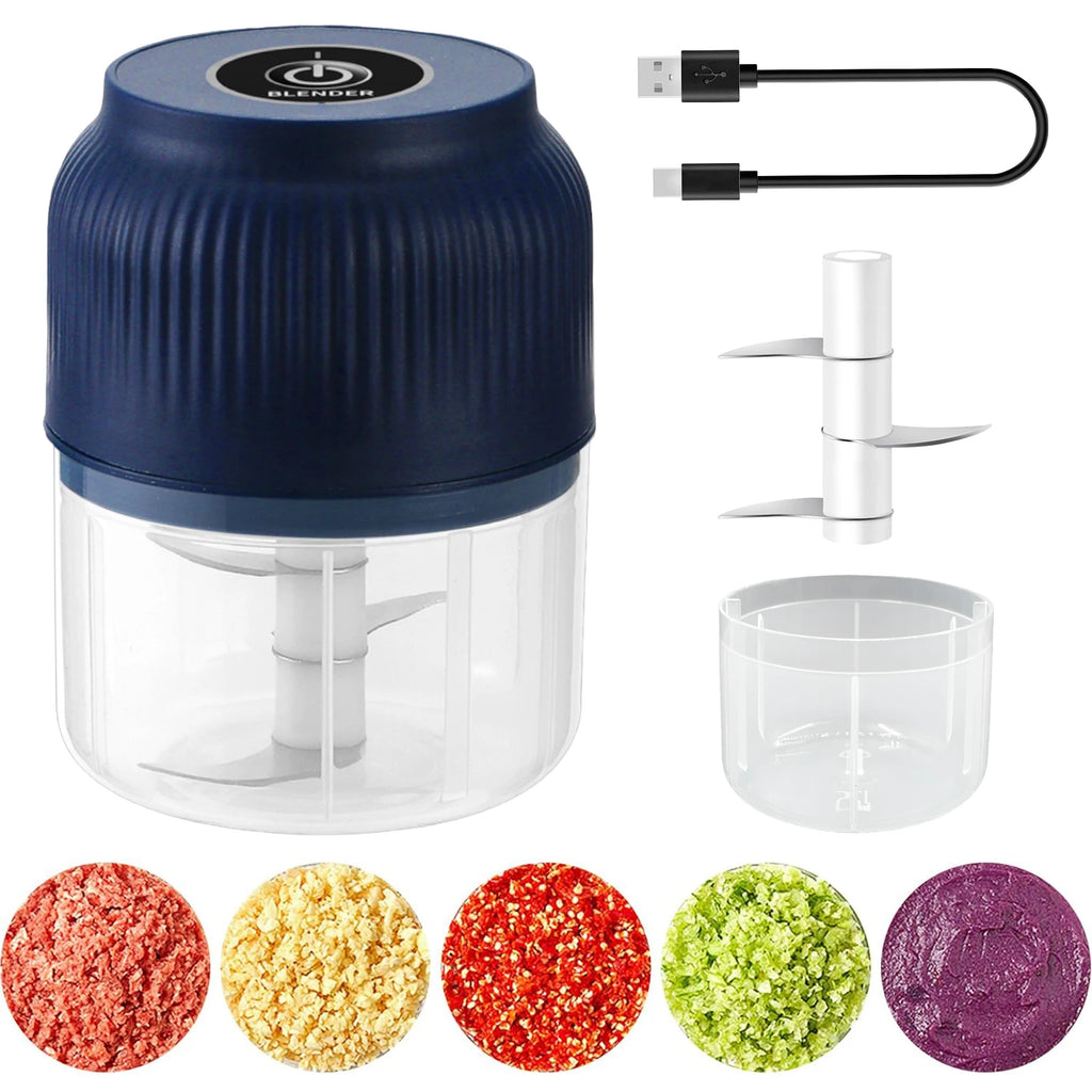 250ml USB Electric Mini Garlic Chopper & Vegetable Grinder Electric Food Chopper Axl