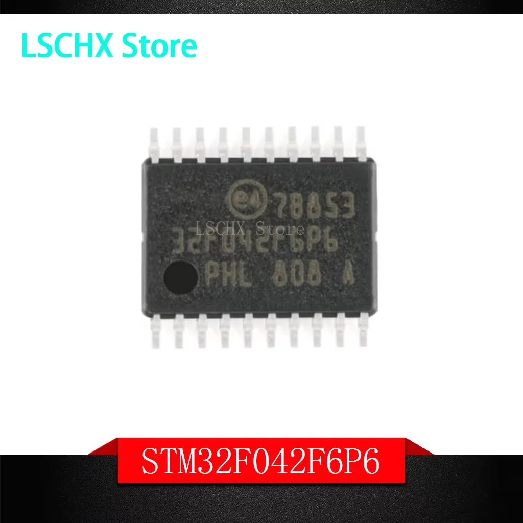5-Pack STM32F042 MCU Microcontrollers – Mixed Variants Microcontroller IC Pack Axl STM32F042G6U6