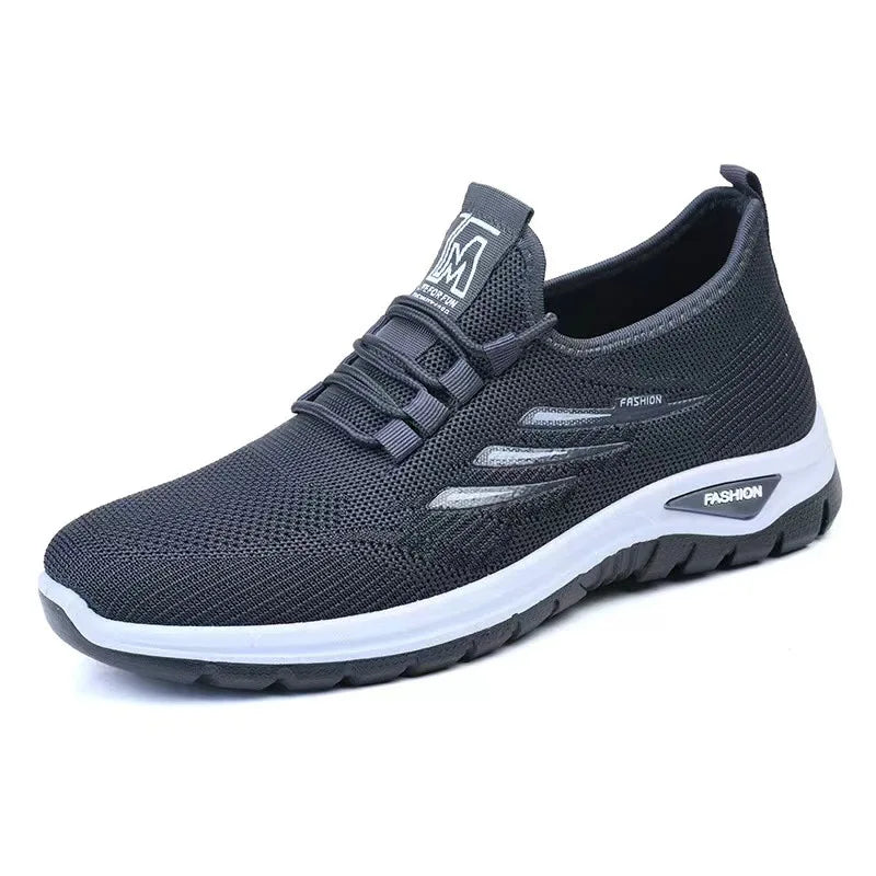 Women's Mesh Platform Sneakers – Breathable Lace-Up Plus Size Platform Sneakers Axl