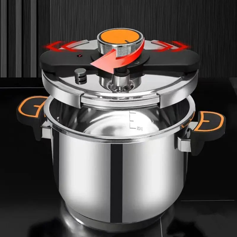 PGY Stainless Steel Pressure Cooker 4L 6L 8L | Gas & Induction Pressure Cooker Axl