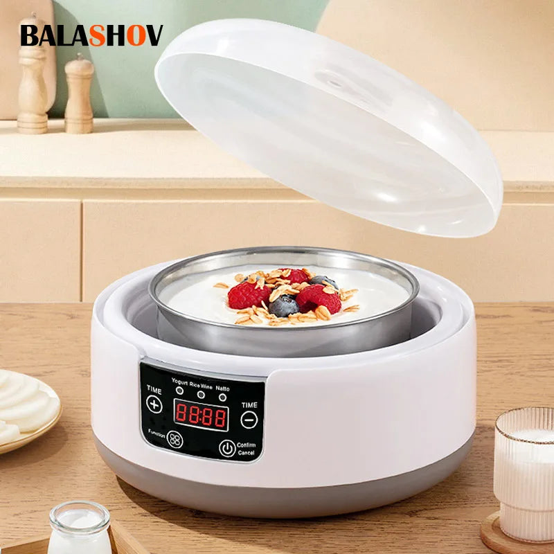 BALASHOV Electric Yogurt Maker – Yogurt, Natto & Rice Wine Yogurt Fermentation Maker Axl