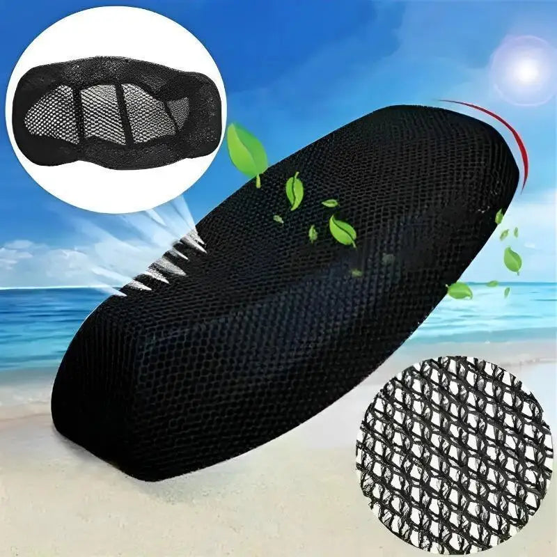 Mesh Motorcycle Seat Cover – Breathable Anti-Slip Cushion Motorcycle Seat Cover Axl