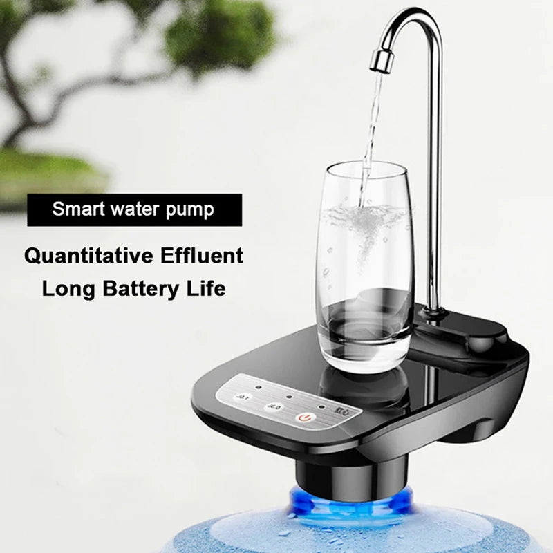Rechargeable Electric Water Gallon Pump Dispenser with Stand Water Pump Dispenser Axl