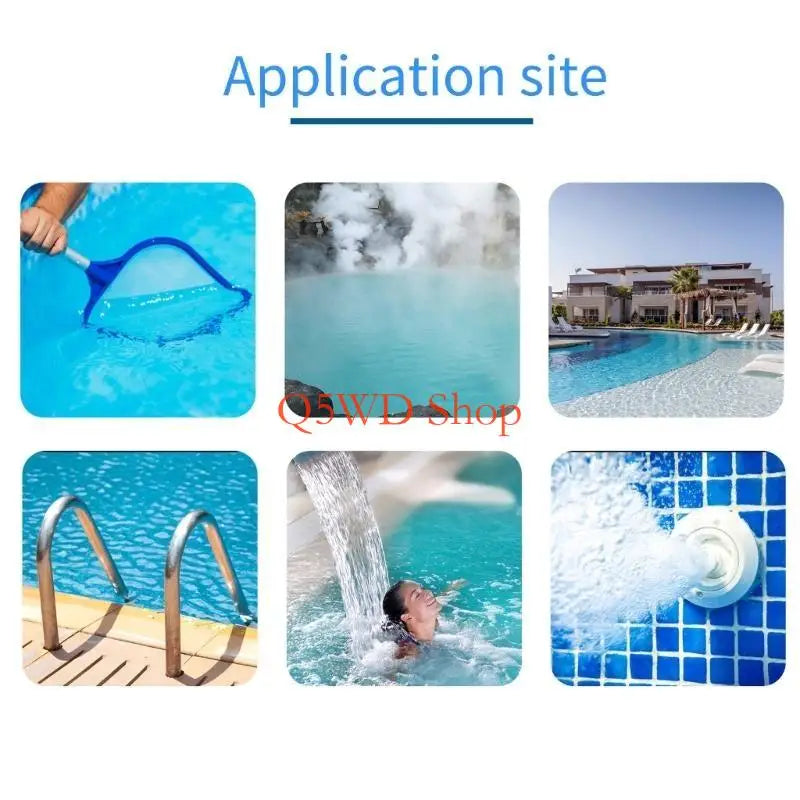 Pool Water Test Strips – Chlorine & Bromine Testing 50/100 Pack Pool Water Test Strips Axl
