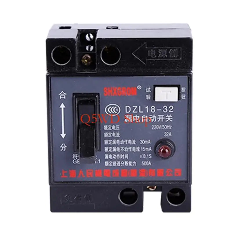 32A AC 220V Mini RCBO Leakage Protector – Overload & Short Circuit Circuit Breaker Switch Axl China Mainland