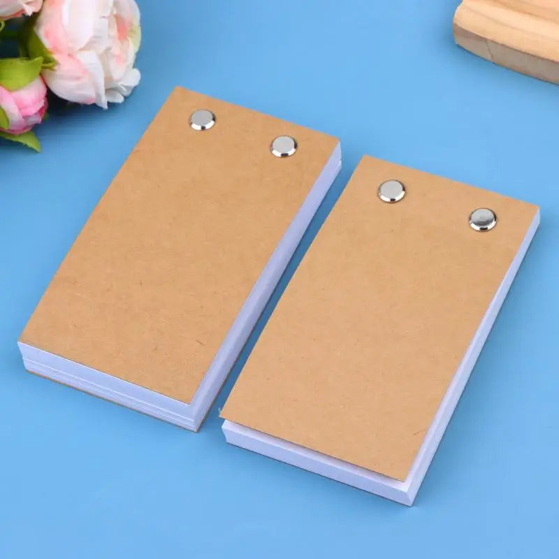 Blank Flip Book Kit – 60/100 Sheet Animation Paper & Screws Animation Flipbook Kit Axl