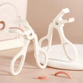 Wide Angle Eyelash Curler – Long-Lasting Curl Makeup Tool Eyelash Curler Axl white two-piece set