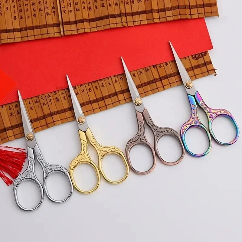 Vintage Stainless Steel Embroidery Scissors | Tailor Sewing Shears Embroidery Scissors Axl