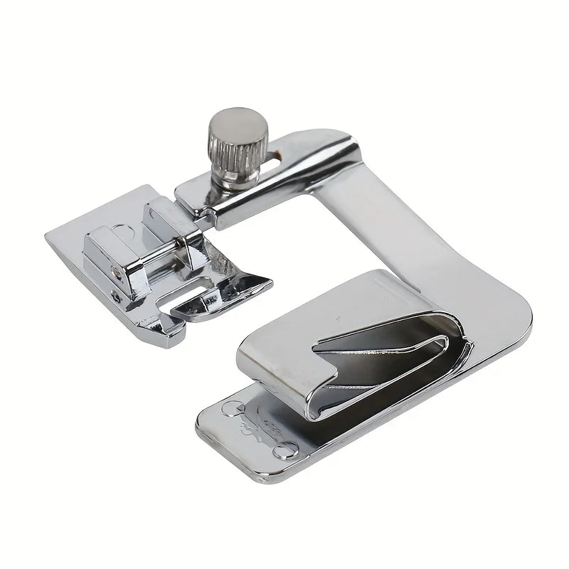 Piping Presser Foot for Brother & Singer Sewing Machines Presser Foot Attachment Axl Silvery