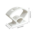 Tabletop Dart Organizer Stand – Vertical 3-Dart Display Rack Dart Storage Stand Axl White