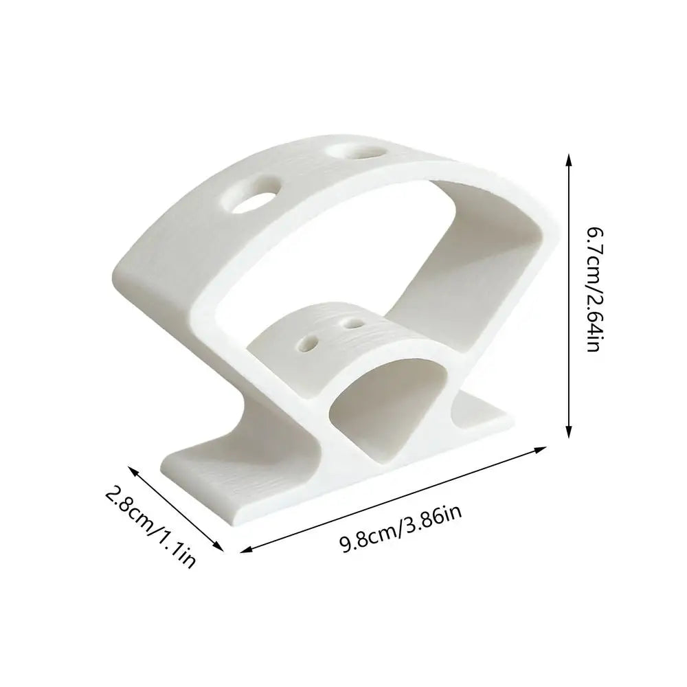 Tabletop Dart Organizer Stand – Vertical 3-Dart Display Rack Dart Storage Stand Axl White
