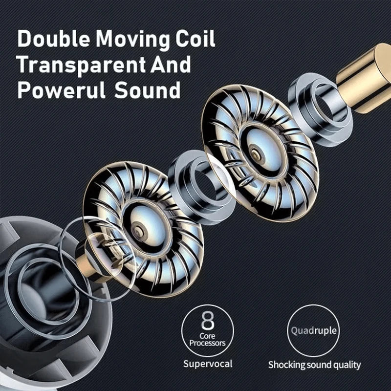SK19 Bluetooth 5.3 Invisible TWS Earbuds | HIFI Stereo & Mic Wireless Earbuds Axl
