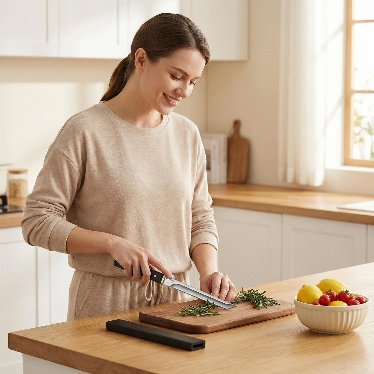 Stainless Steel Utility Knife with Blade Guard | Kitchen & Fruit Utility Kitchen Knife Axl