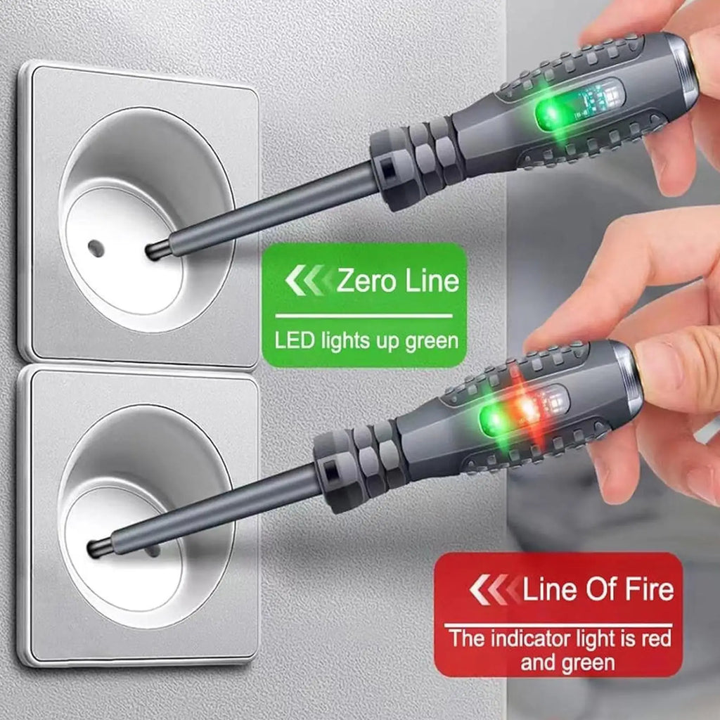 2-in-1 Voltage Tester Screwdriver | AC Non-Contact Test Pen Voltage Tester Screwdriver Axl