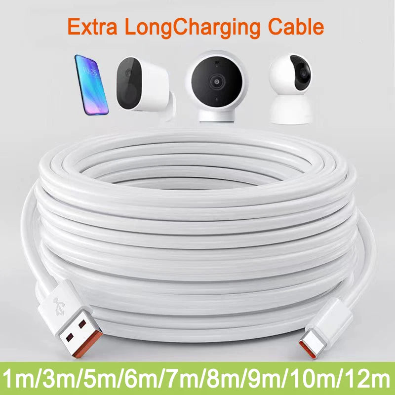 USB Type-C & Micro USB Cable 1m–12m | HKNA Charging Cord USB Charging Cable Axl
