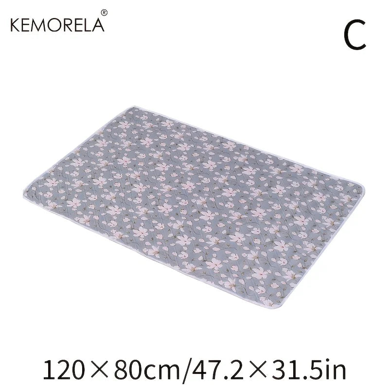 Washable Guinea Pig & Hamster Cage Mat – Non-Slip 31"×47" Small Pet Cage Mat Axl C