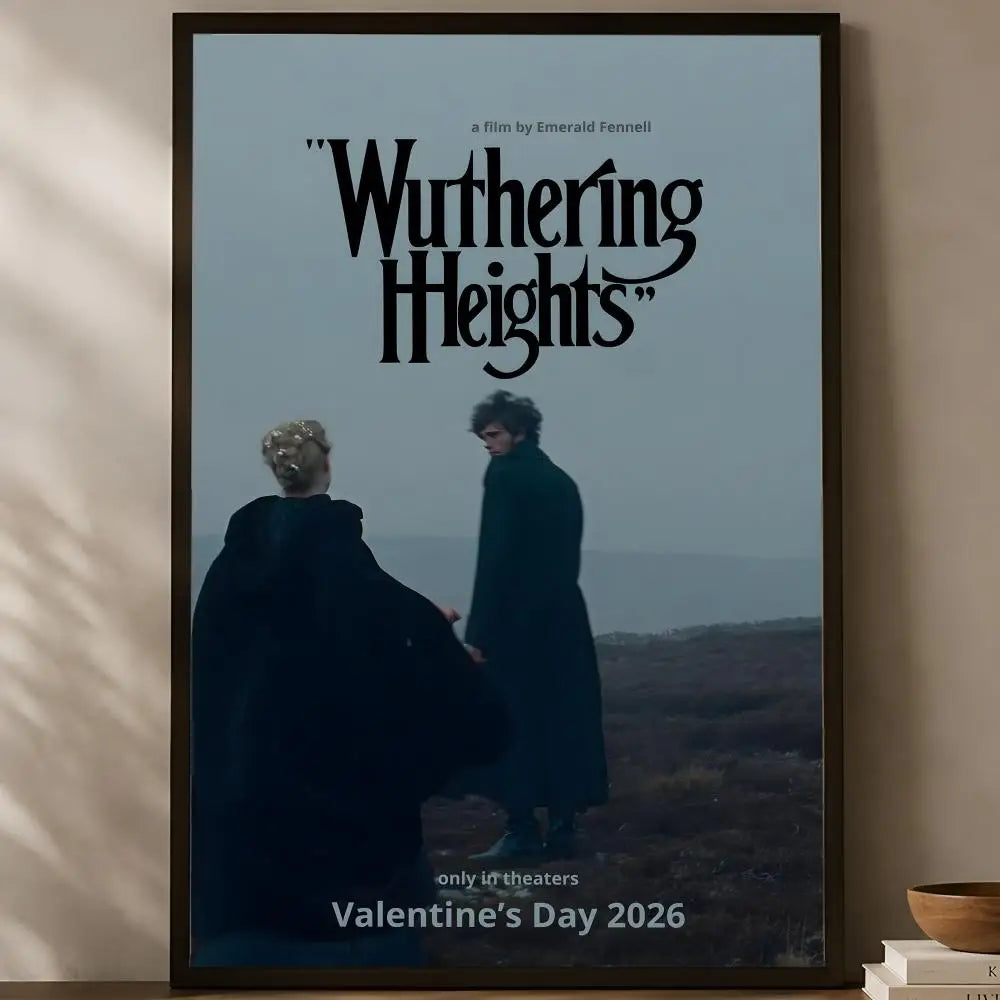 Wuthering Heights Self-Stick HD Wall Art Poster – Waterproof Wall Art Poster Axl White07 15X20cmNoframe