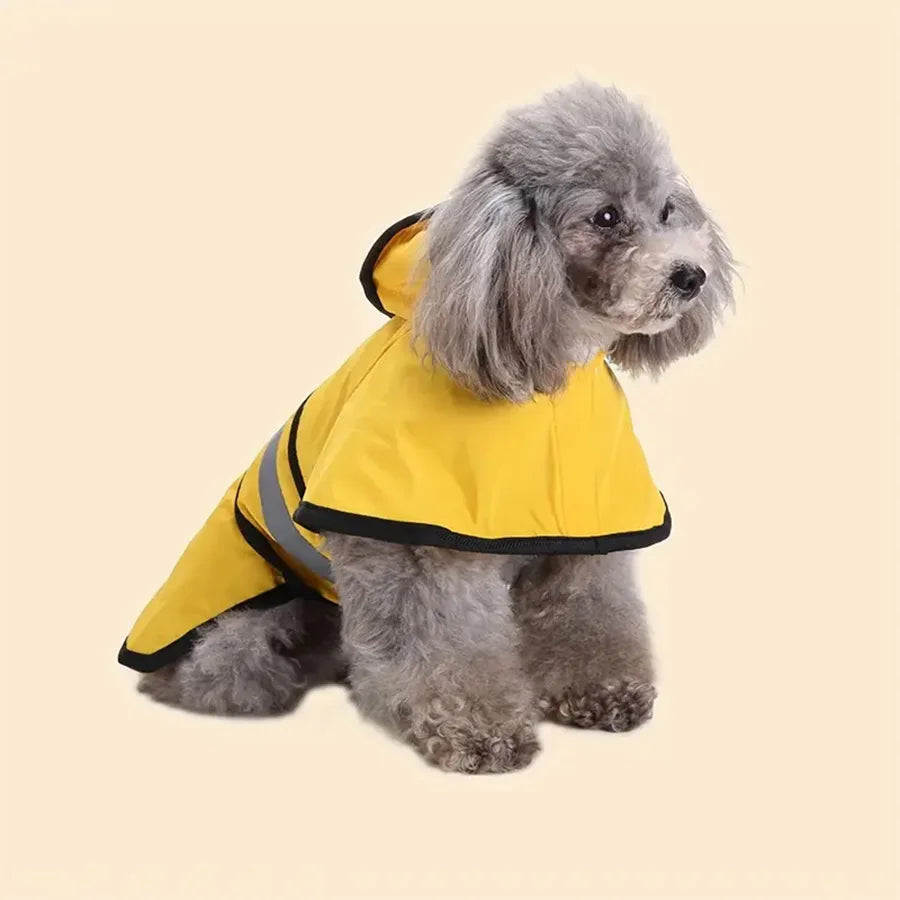 Adjustable Waterproof Windproof Dog Raincoat – All Sizes Dog Raincoat Axl