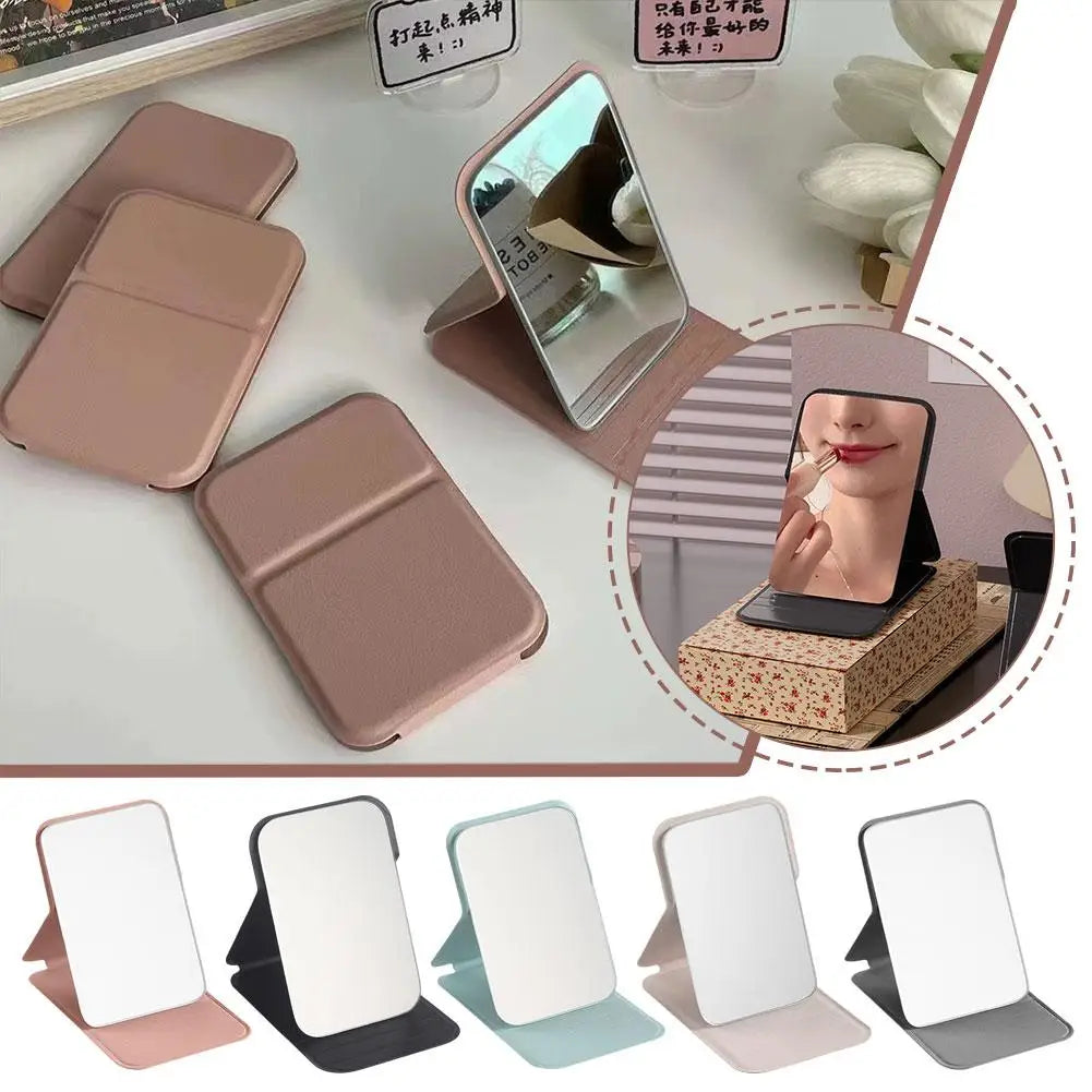 Foldable Compact Pocket Mirror – Portable Mini Makeup Mirror Compact Makeup Mirror Axl