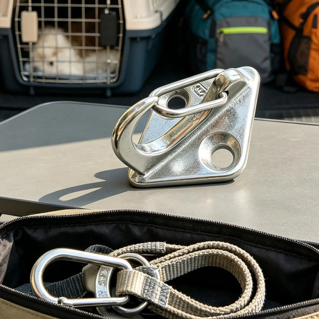 Stainless Steel Dog Lead Hook – Wall Mount Tie Out Holder Dog Lead Hook Axl