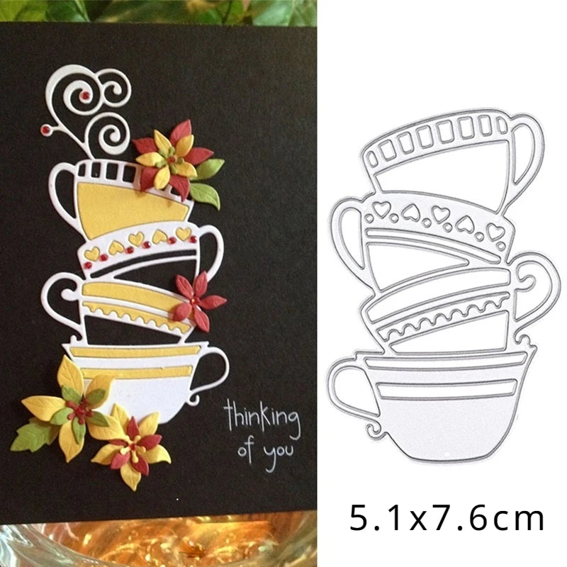 Flower Petal Metal Cutting Dies – DIY Scrapbooking & Cards Metal Cutting Dies Axl B
