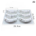 Banana Silicone Mousse Cake Mold – Reusable Dessert Mould Silicone Cake Mold Axl A2