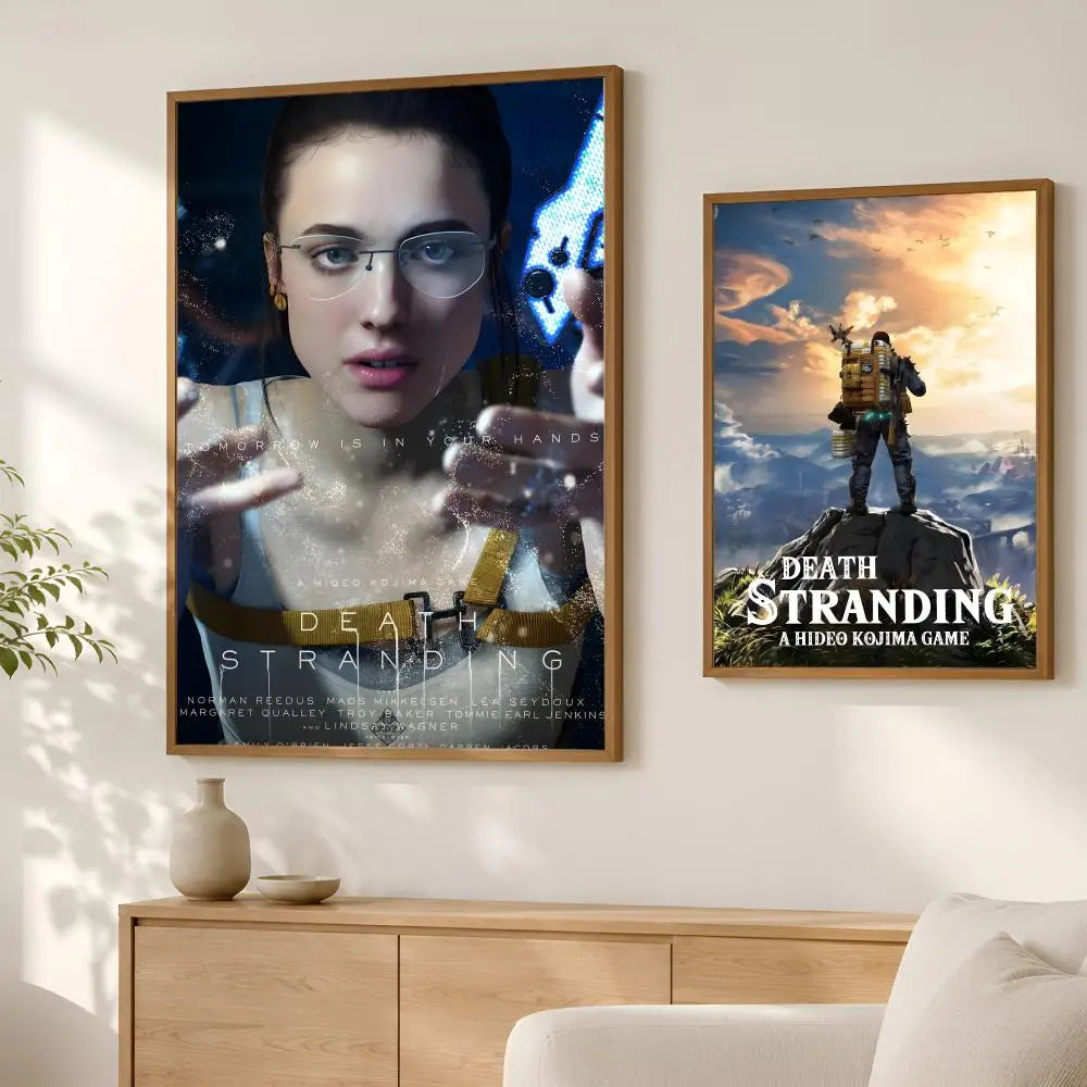 Death Stranding PVC Wall Poster – Self-Stick HD Game Decor Gaming Wall Poster Axl