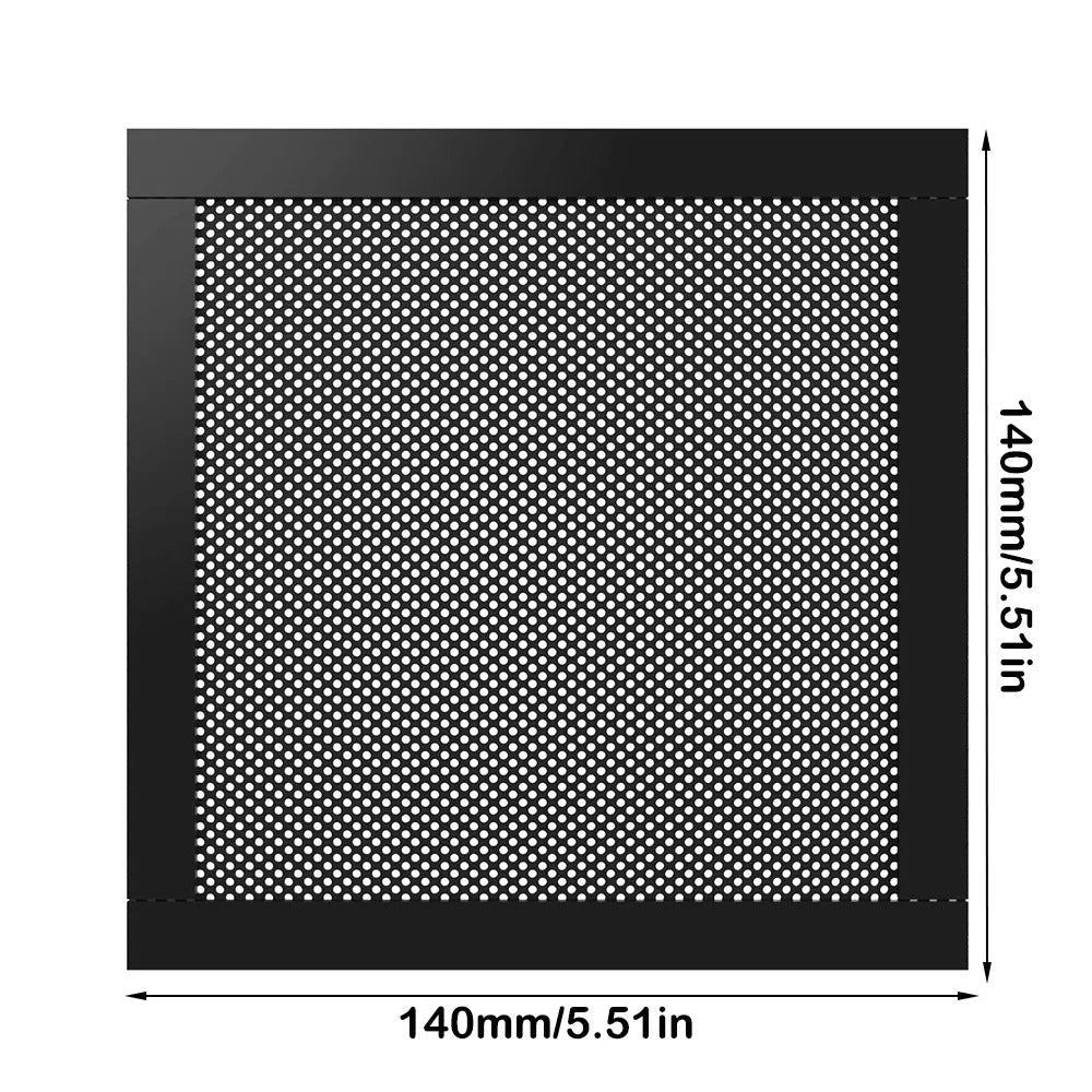 Magnetic PC Fan Dust Filter – PVC Dustproof Mesh Cover PC Fan Dust Filter Axl 140x140mm