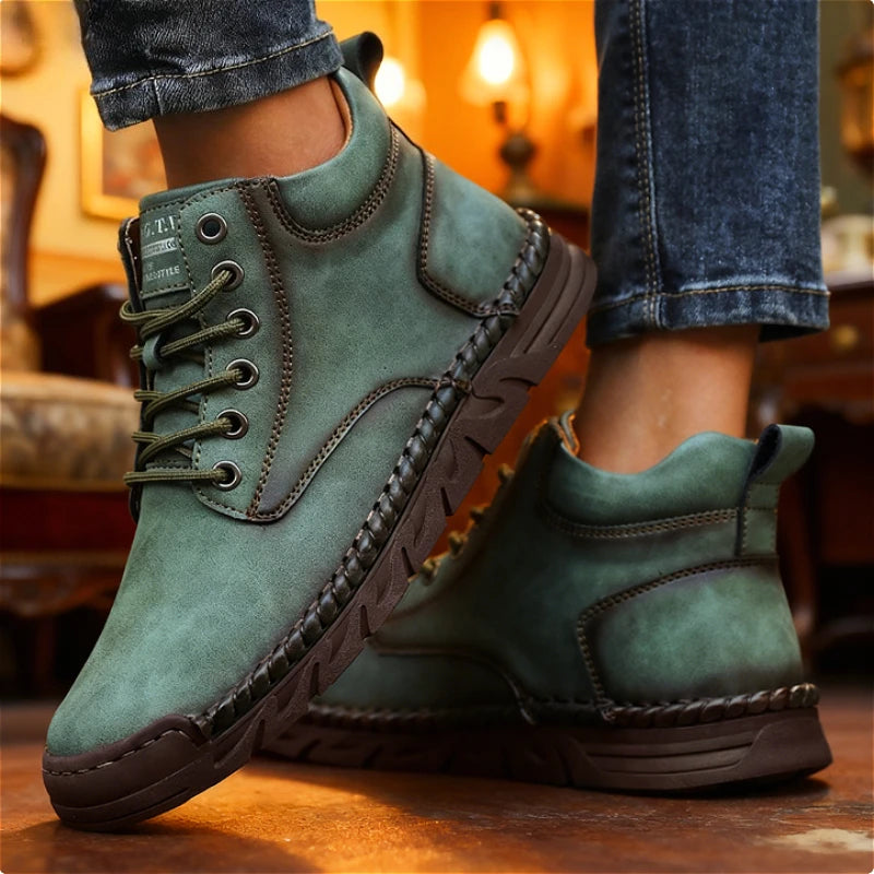 Women's Leather Flat Moccasins – Casual Driving Shoes Plus Size Women's Flat Moccasins Axl